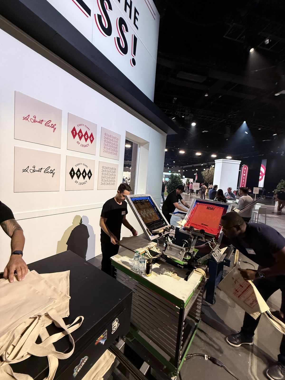 Live event printing at a San Antonio festivals & concerts event
